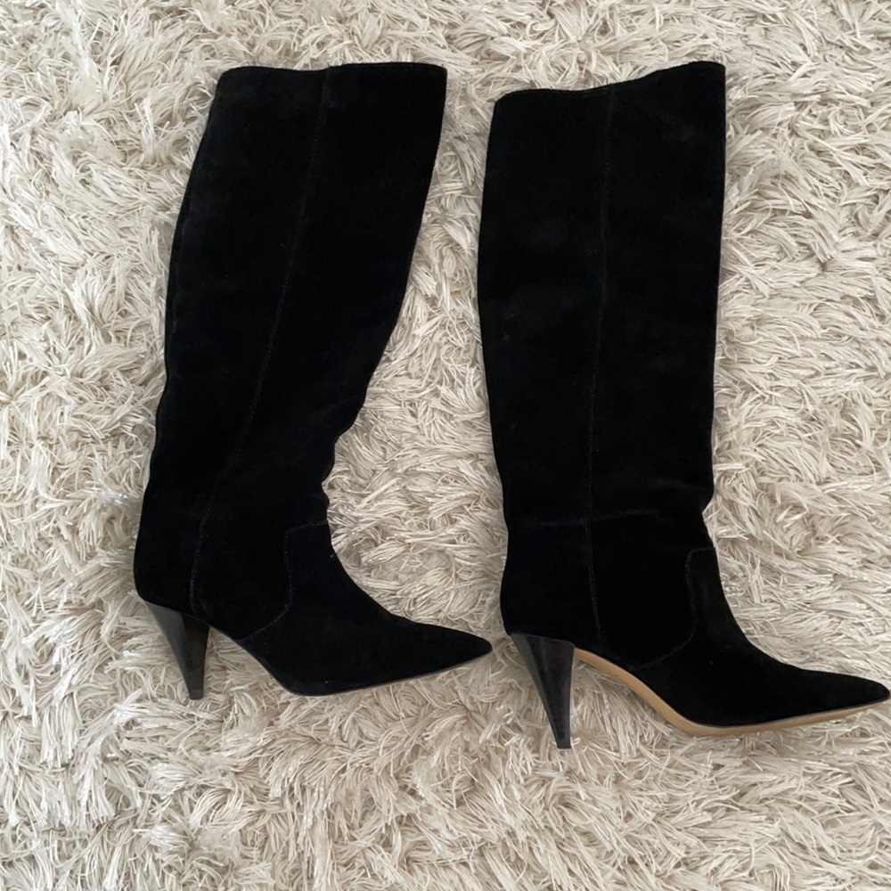 Black boots